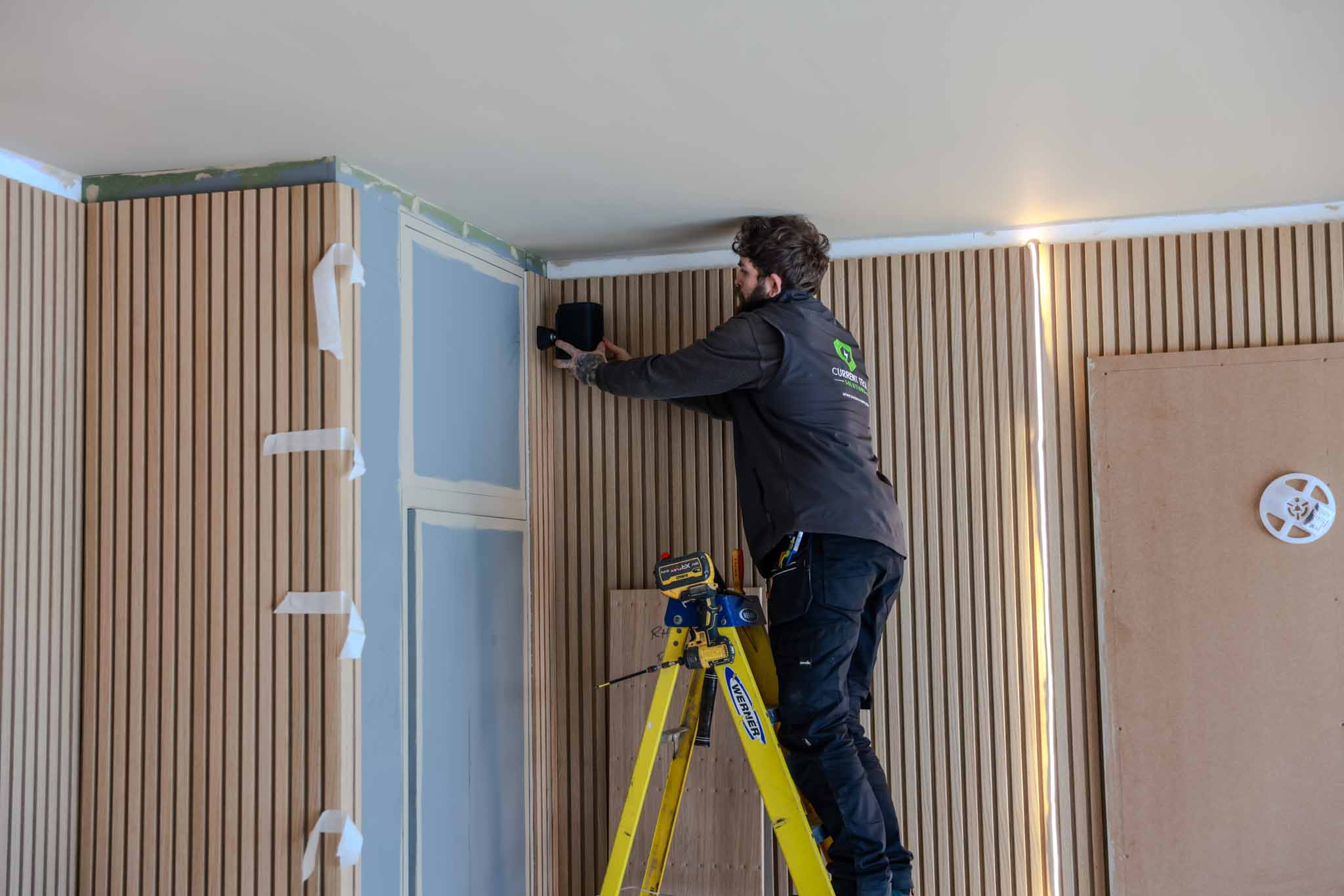 Commercial electrical installation